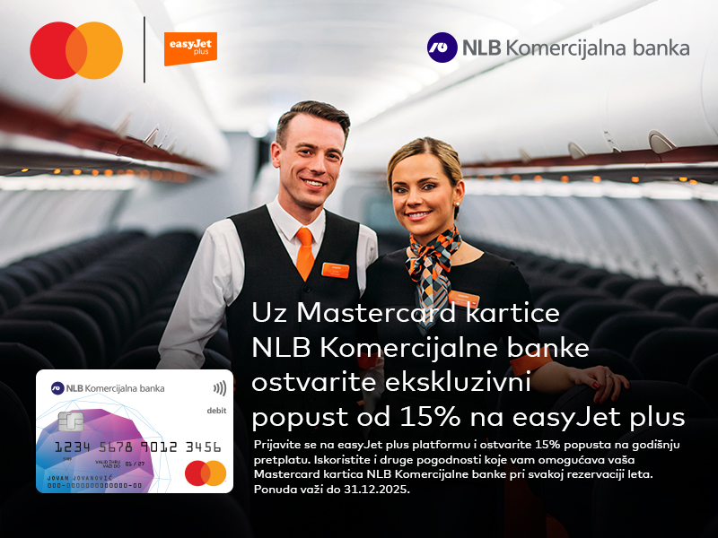 Putujte jednostavno i bezbrižno uz easyJet Plus
